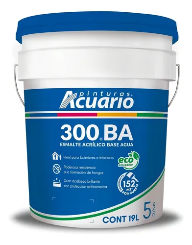 Acuario Esmalte Base Agua EW300 Acuario Pintura cubeta