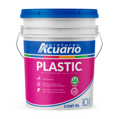 Cubeta blanca producto Plastic de Acuario