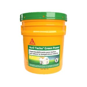 ACRIL TECHO GREEN POWER BLANCO CUBETA 5 AÑOS 19 L