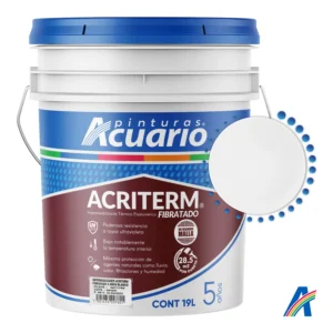 ACRITERM FIBRATADO 5 AÑOS BLANCO