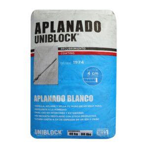 APLANADO BLANCO . APLANADO BLANCO .