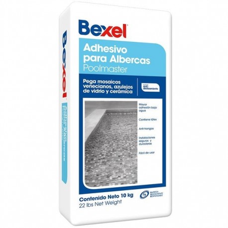 BEXEL ADHESIVO PARA ALBERCAS BLANCO 10KG BEXEL ADHESIVO PARA ALBERCAS BLANCO 10KG