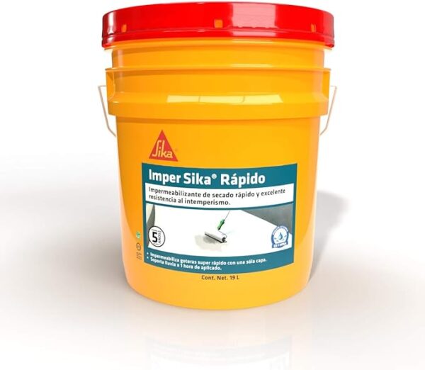 IMPERSIKA RAPIDO BLANCO CUBETA 19 L IMPERSIKA RAPIDO BLANCO CUBETA 19 L