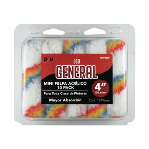 MINI FELPAS DE 4" ANTIGOTA DE POLIACRILICO