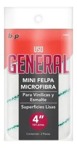 MINI FELPAS DE 4" DE MICROFIBRA