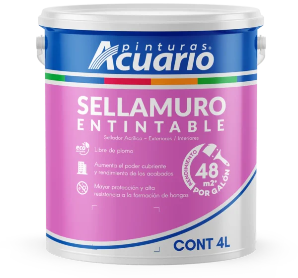 SELLADOR ENTINTABLE GALON 4L SELLADOR ENTINTABLE GALON 4L