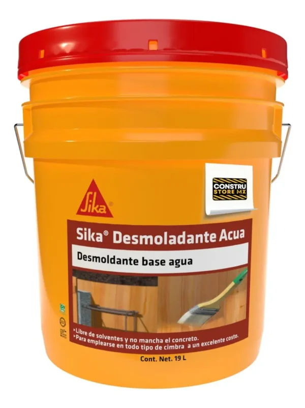 SIKA DESMOLDANTE ACUA CUBETA 19 L