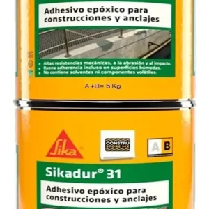 SIKADUR-31 ADHESIVO UNIDAD DE 5 KG