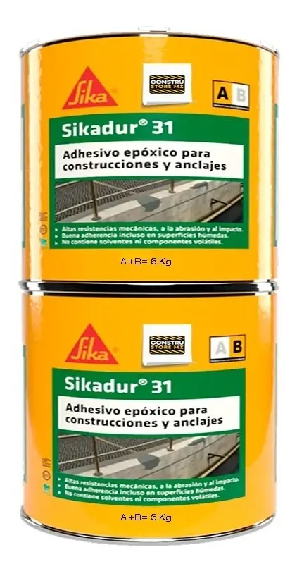 SIKADUR-31 ADHESIVO UNIDAD DE 5 KG