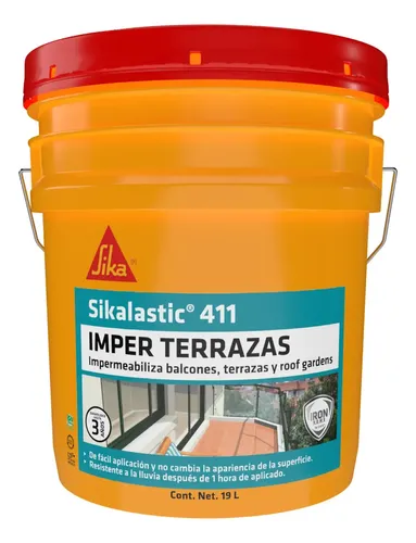 SIKALASTIK-411 IMPER TERRAZAS CUBETA 19 L SIKALASTIK-411 IMPER TERRAZAS CUBETA 19 L