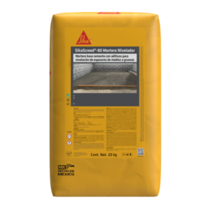 SIKASCREED-80 MORTERO NIVELADOR SACO 20 KG