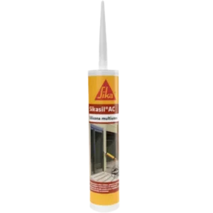 SIKASIL AC TRANSP CARTUCHO 280 ML
