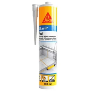 SIKASIL POOL COLOR TRANSPARENTE CARTUCHO 300 ML.