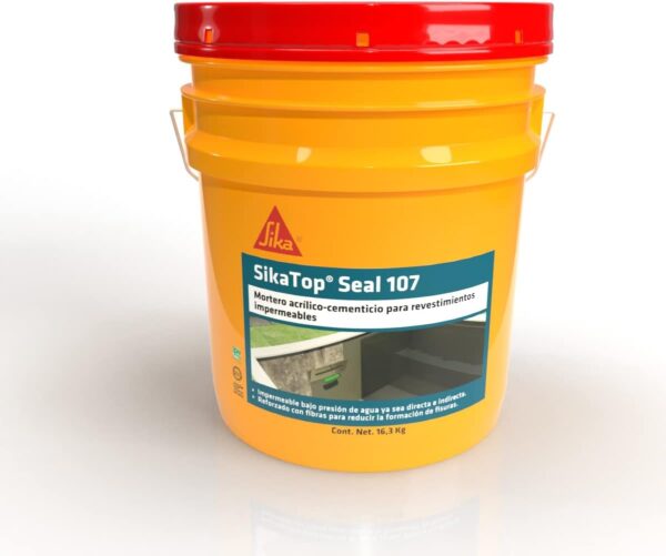 SIKATOP SEAL 107 GRIS UNIDAD 16.3 KG (CUBETA) SIKATOP SEAL 107 GRIS UNIDAD 16.3 KG